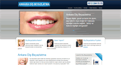 Desktop Screenshot of ankaradisbeyazlatma.net
