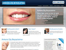Tablet Screenshot of ankaradisbeyazlatma.net
